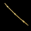 Złota bransoletka z koralikami Charms –  pr 585