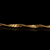 Złota Bransoletka damska splot Singapur 2,5mm, próby 585