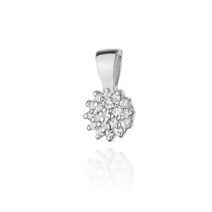 Zawieszka ze złota z brylantami 0,10ct pr.585