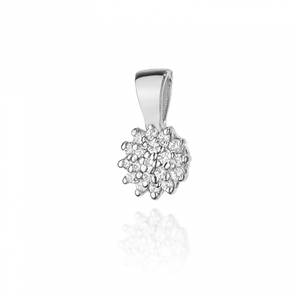 Zawieszka ze złota z brylantami 0,10ct pr.585